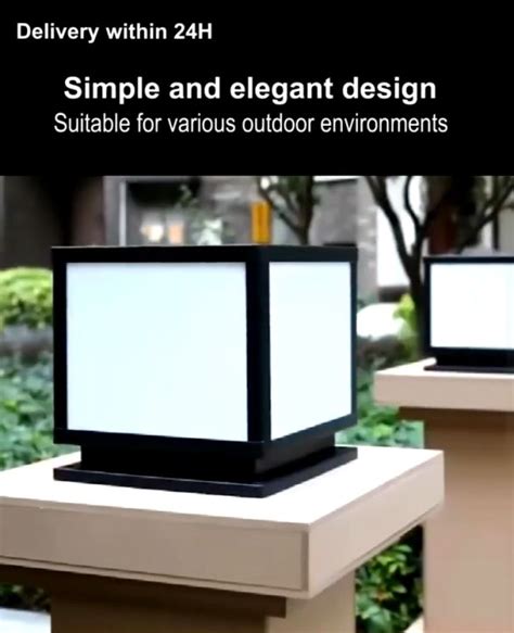 【Lifetime free warranty】 solar gate light outdoor waterproof .